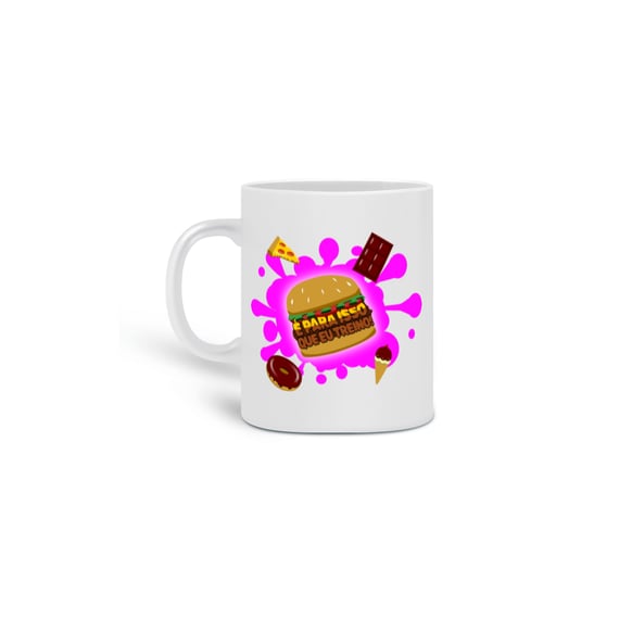 Caneca é pra isso que treino