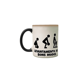Caneca Mágica Levantamento de bons modos