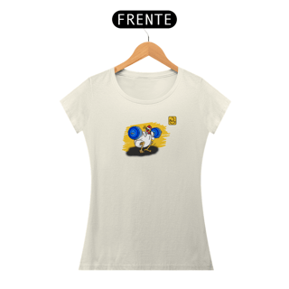 Nome do produto Camiseta Babylook Frango Squat Pima