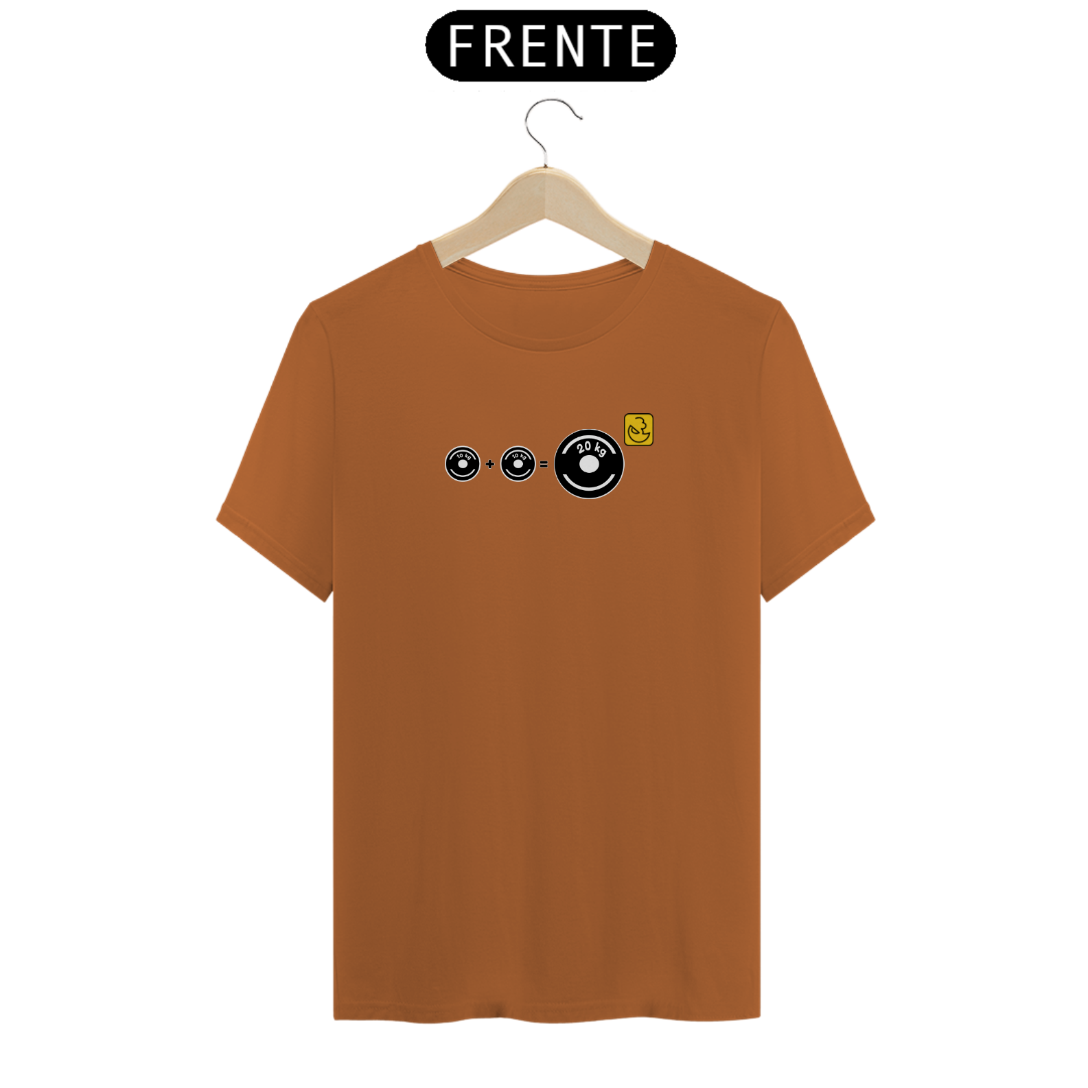 Camiseta 10kg + 10kg = 20kg Pima
