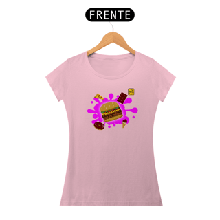 Nome do produto Camiseta Babylook é pra isso que treino Pima