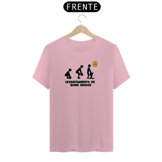 Camiseta Levantamento de bons modos Pima
