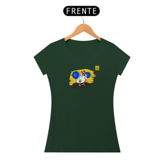 Nome do produto Camiseta Babylook Frango Squat Pima