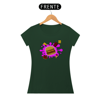 Nome do produto Camiseta Babylook é pra isso que treino Pima