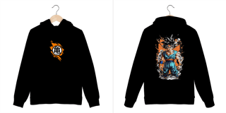 Nome do produto Moleton Canguru Dragon Ball