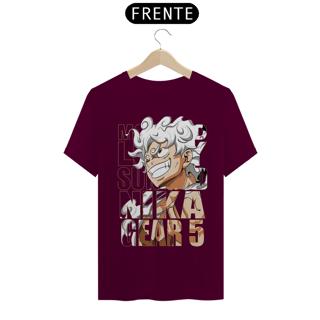 Nome do produto Camiseta Luffy Nika Gear 5