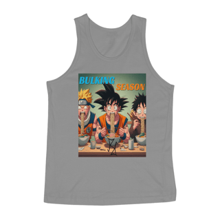 Nome do produto Regata Bulking Season - Goku, Naruto e Luffy