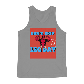 Nome do produto Regata Deadpool - Don’t Skip Leg Day
