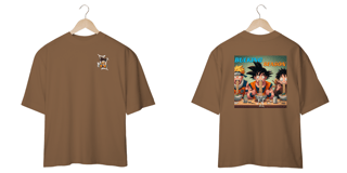 Nome do produto Oversized Bulking Season - Goku, Naruto e Luffy 