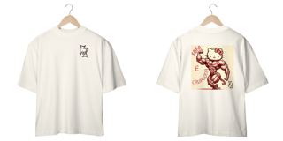 Nome do produto Oversized Hello Kitty - Fofa e Cavalona
