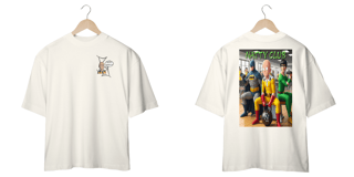 Nome do produto Oversized Natty Club - Batman, Saitama e Rock Lee