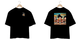 Nome do produto Oversized Bulking Season - Goku, Naruto e Luffy 