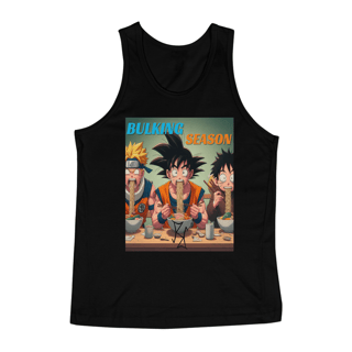 Nome do produto Regata Bulking Season - Goku, Naruto e Luffy