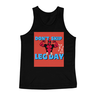 Nome do produto Regata Deadpool - Don’t Skip Leg Day