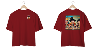 Nome do produto Oversized Bulking Season - Goku, Naruto e Luffy 