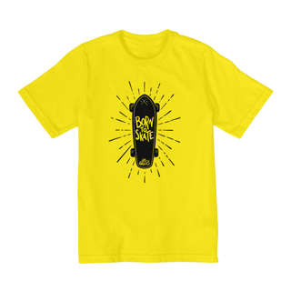 Nome do produto T-Shirt Quality Infantil (10 a 14) - Born to Skate