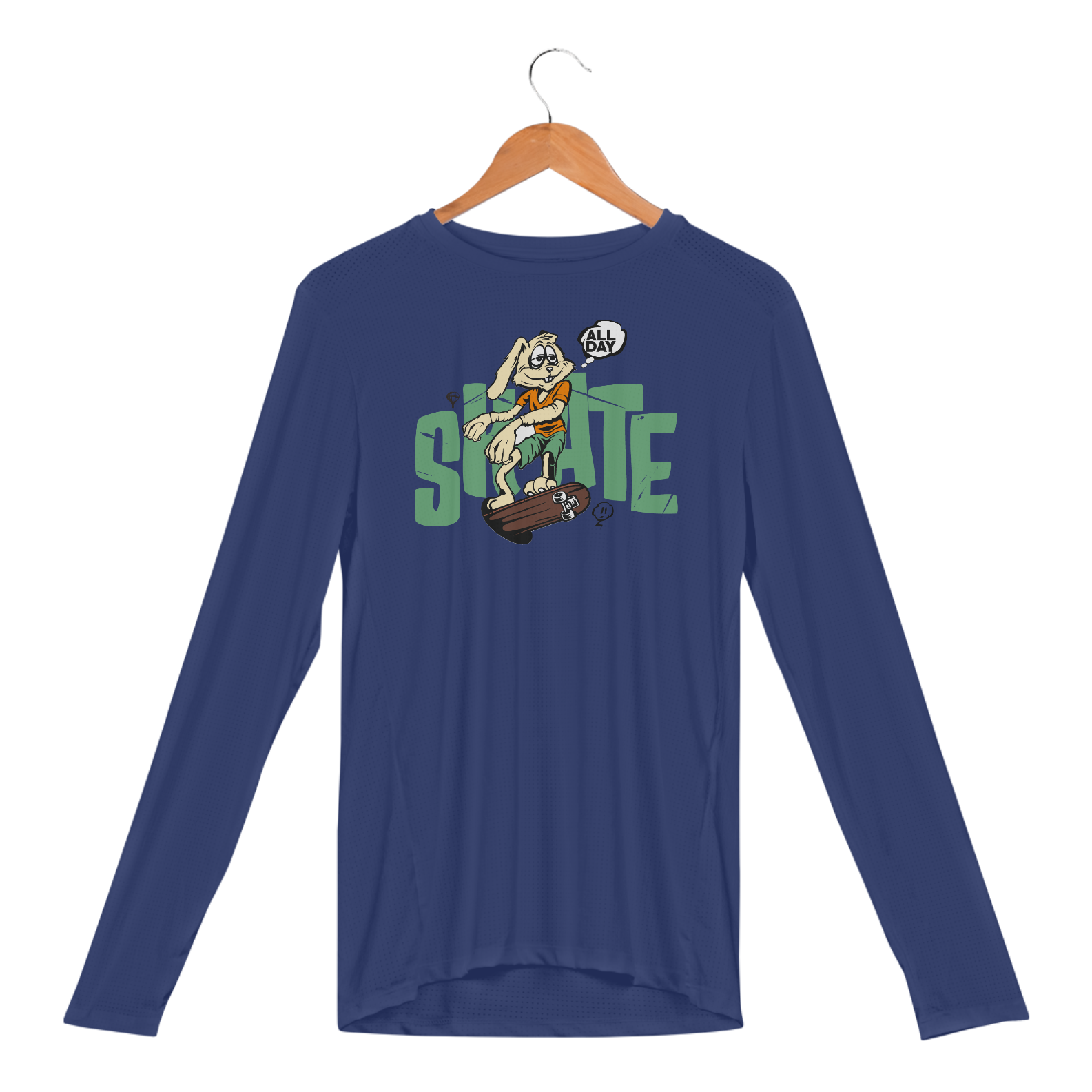 Camisa Manga Longa Sport Dry Uv - Skate Rabbit