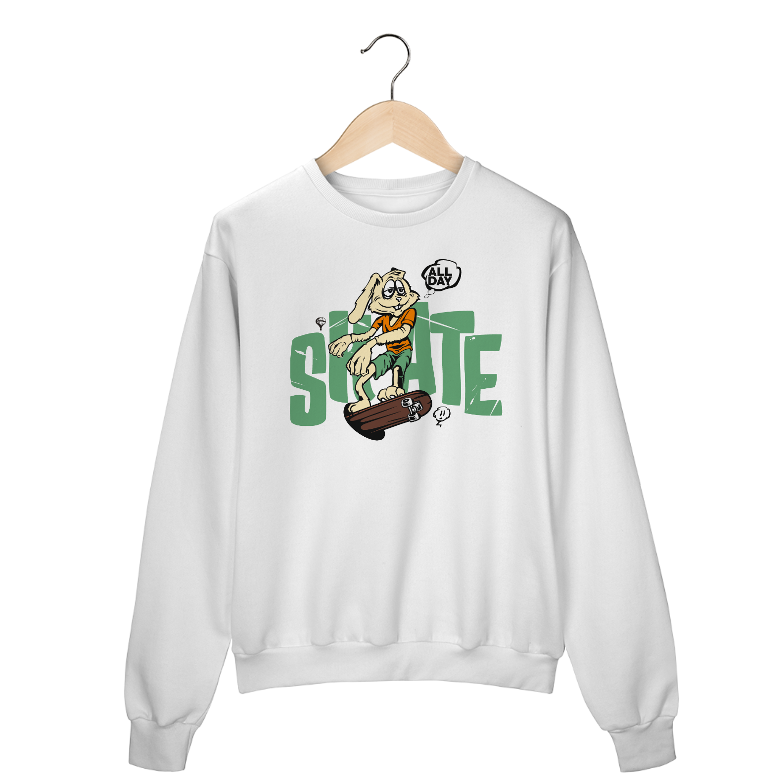 Moletom Fechado - Skate Rabbit