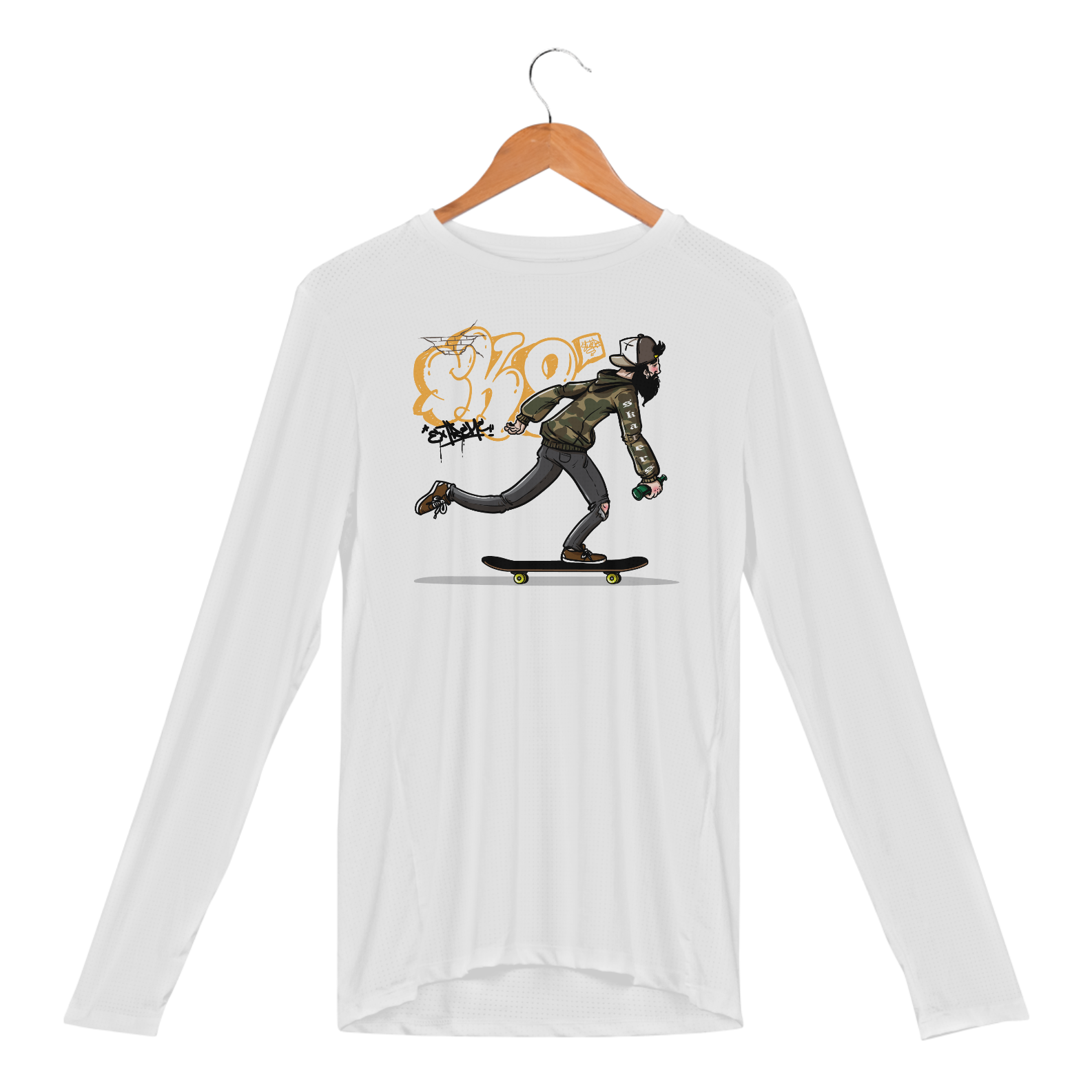 Camisa Manga Longa Sport Dry Uv - Sk8