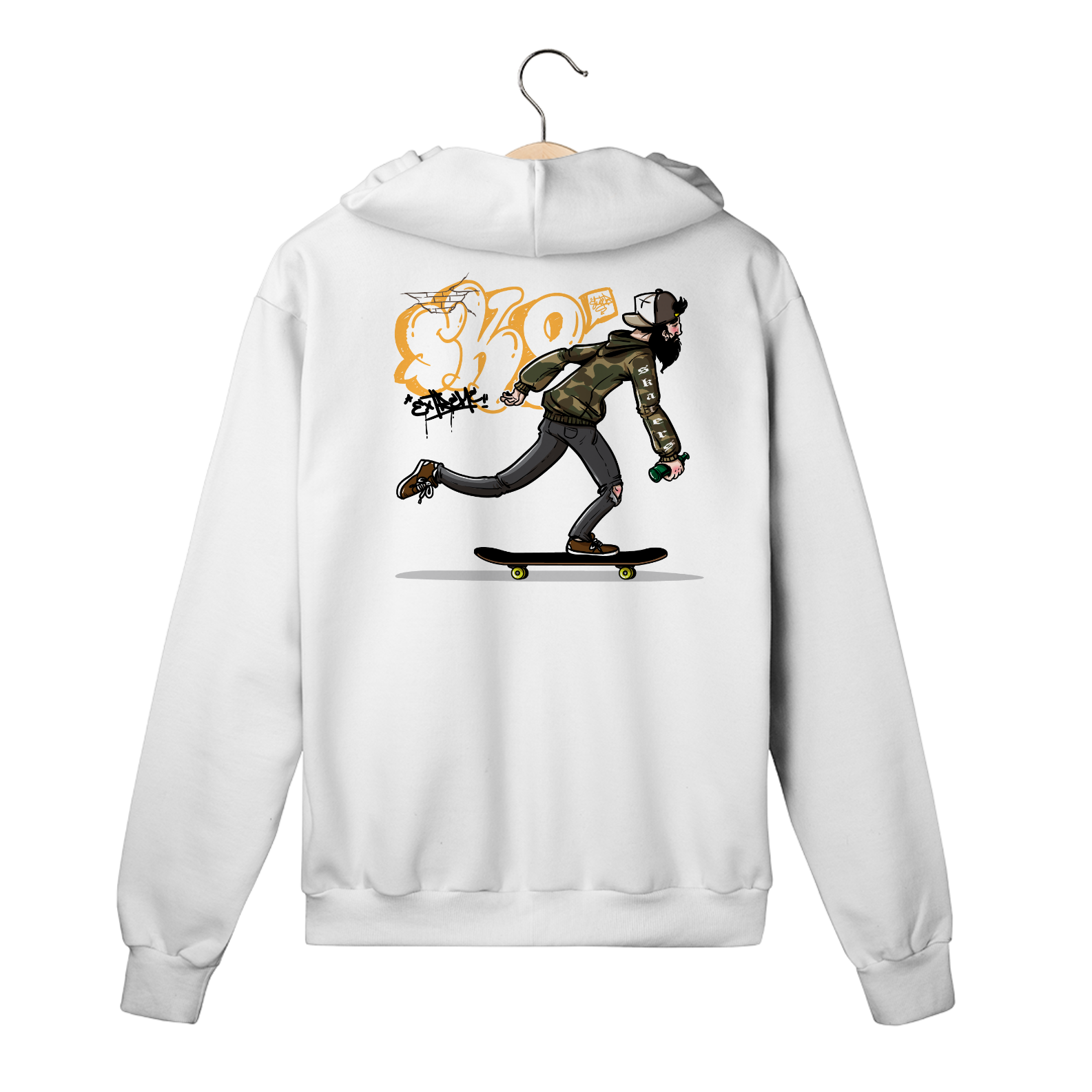 Moletom c/ Zíper - Sk8