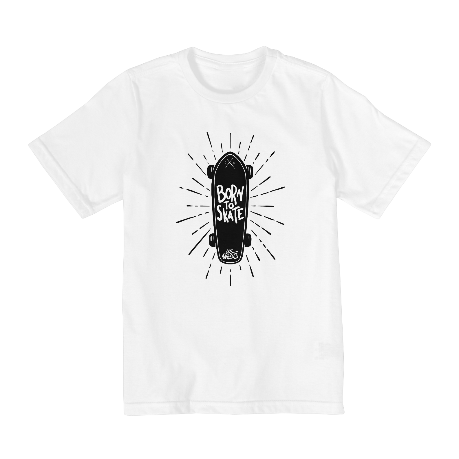 T-Shirt Quality Infantil (2 a 8) - Born to Skate
