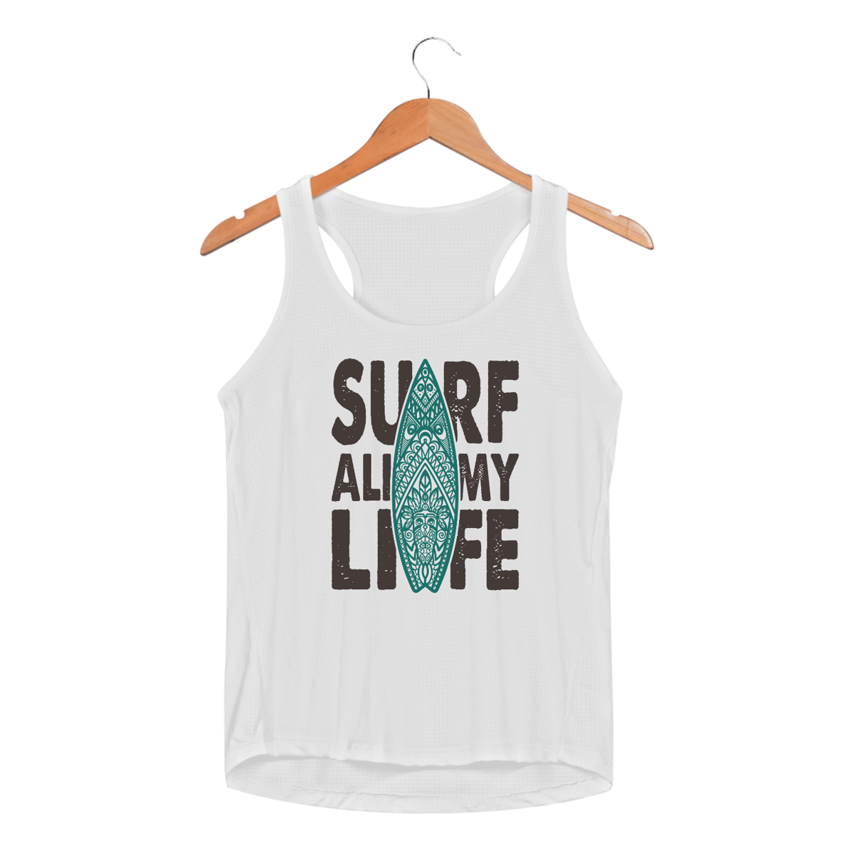 Nome do produto: Regata Fem Sportv Dry Uv - Surf