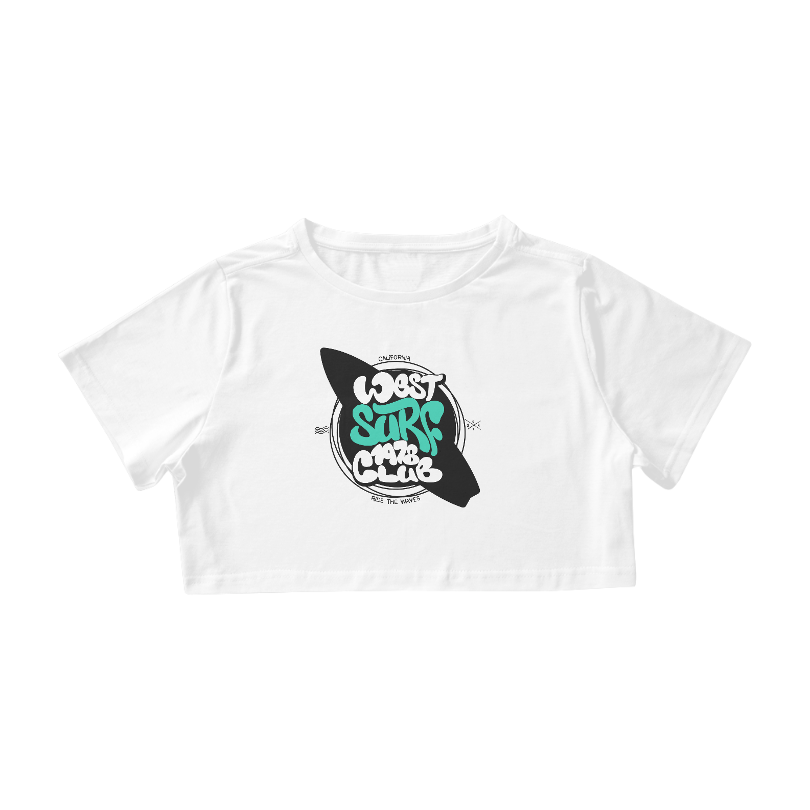 Camisa Cropped - Surf