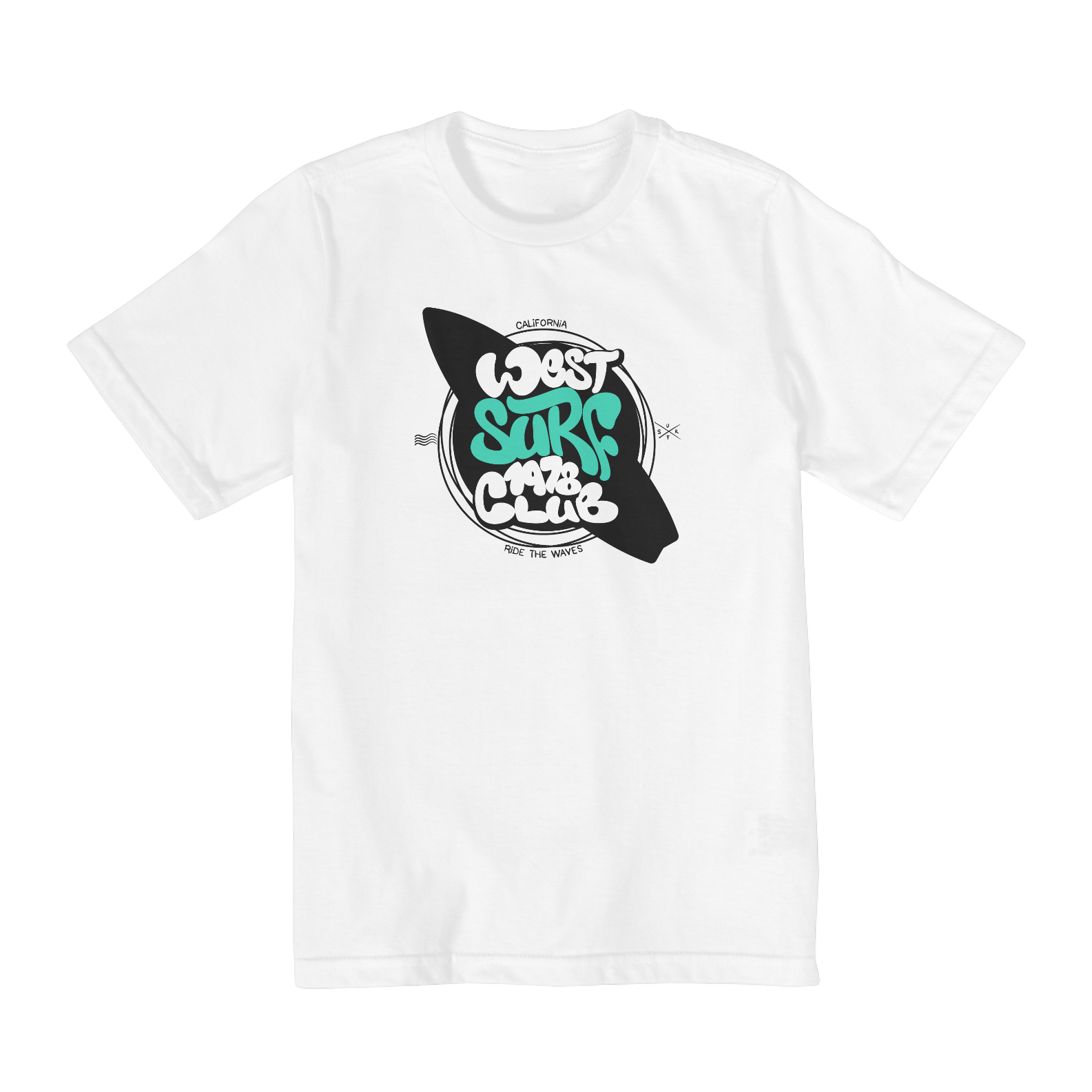 T-Shirt Quality Infantil (2 a 8) - Surf