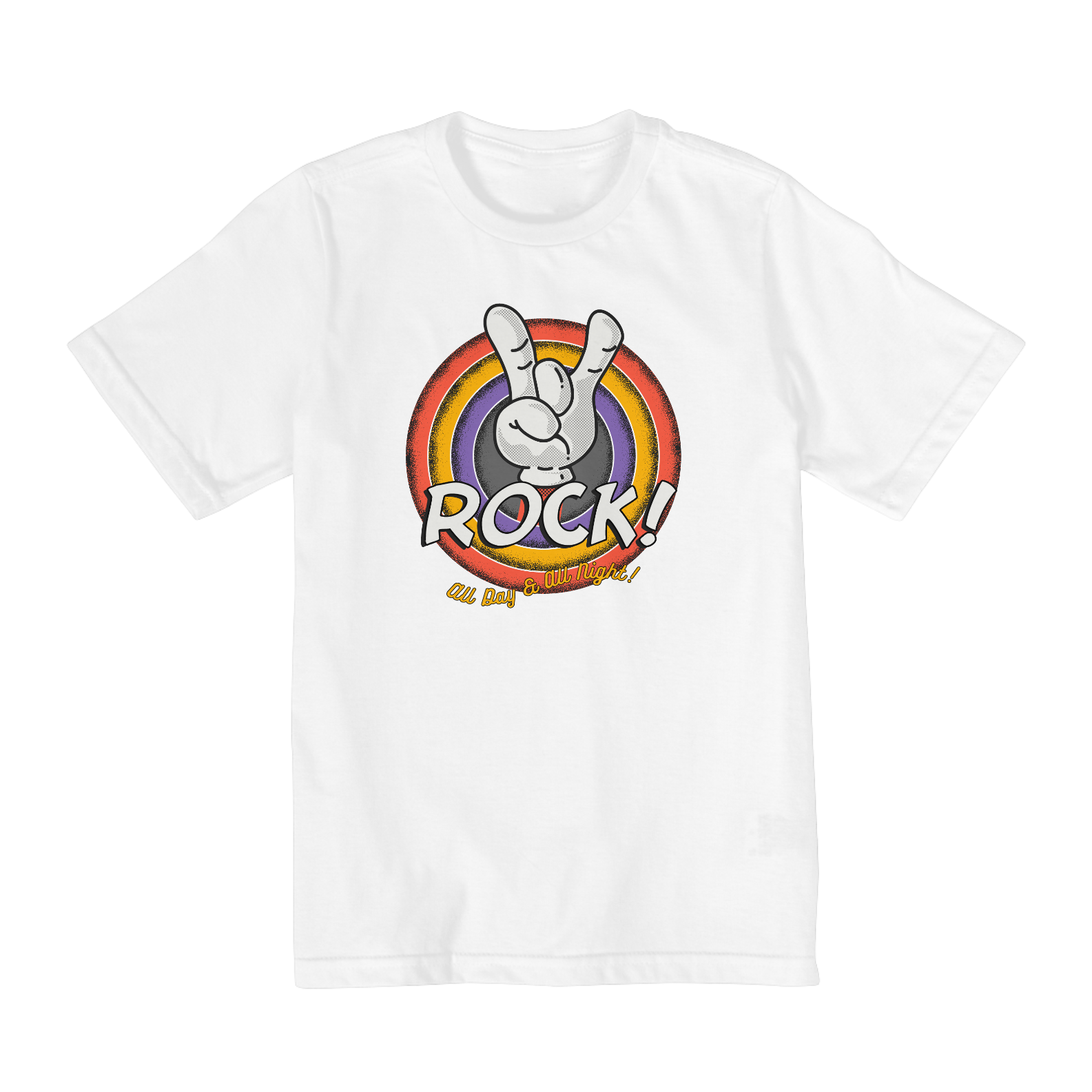 T-Shirt Quality Infantil (10 a 14) - Rock
