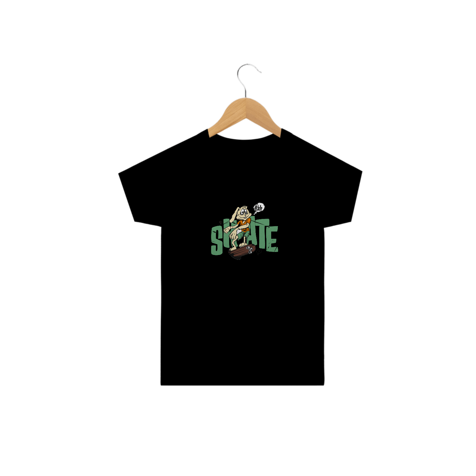 T-Shirt Classic Infantil - Skate Rabbit