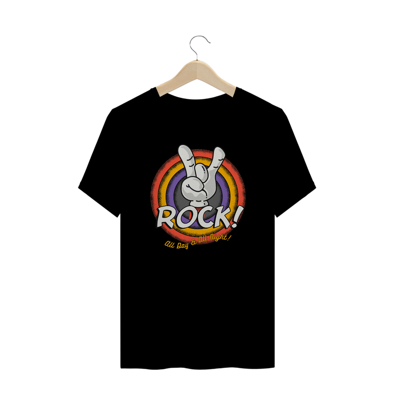T-Shirt Plus Size - Rock