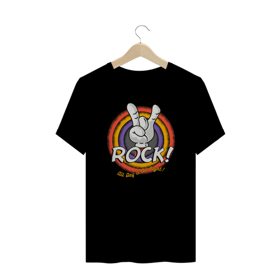 T-Shirt Plus Size - Rock