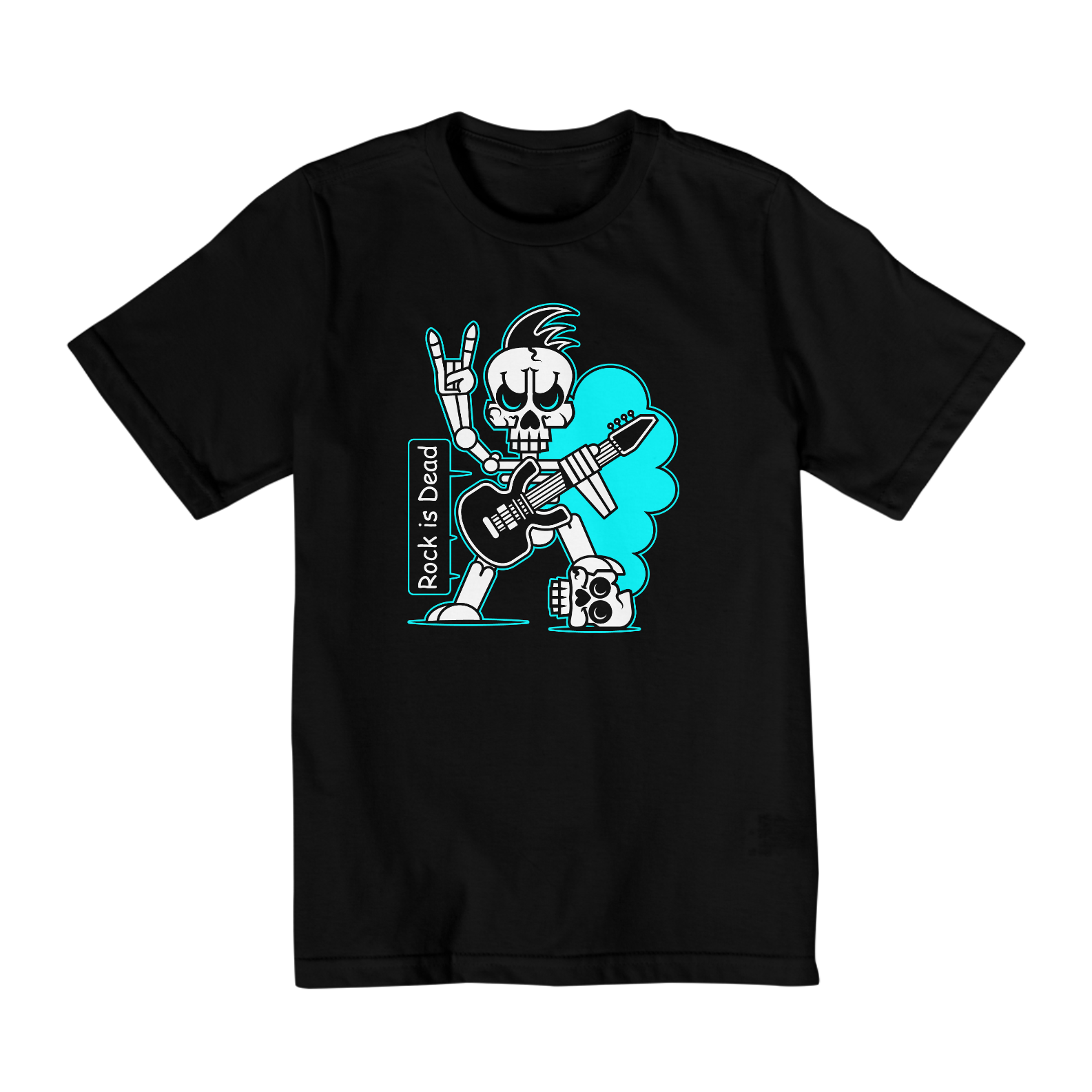 T-Shirt Quality Infantil (10 a 14) - Rock