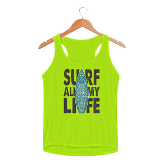 Nome do produto Regata Fem Sportv Dry Uv - Surf