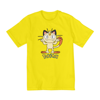 Nome do produto CAMISETA POKEMON MEOWTH