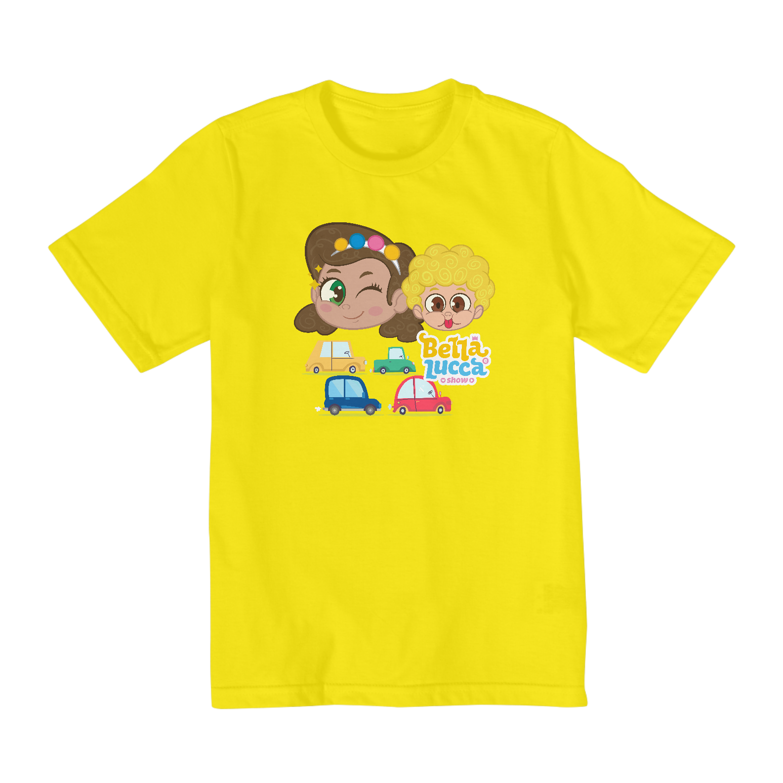 CAMISETA BELLA E LUCCA CARS