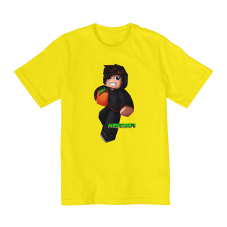 Nome do produto CAMISETA MINECRAFT ORANGE