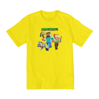 Nome do produto CAMISETA MINECRAFT STEVE ALEX