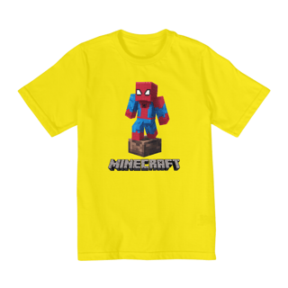Nome do produto CAMISETA MINECRAFT SPIDERMAN