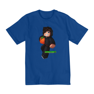 Nome do produto CAMISETA MINECRAFT ORANGE