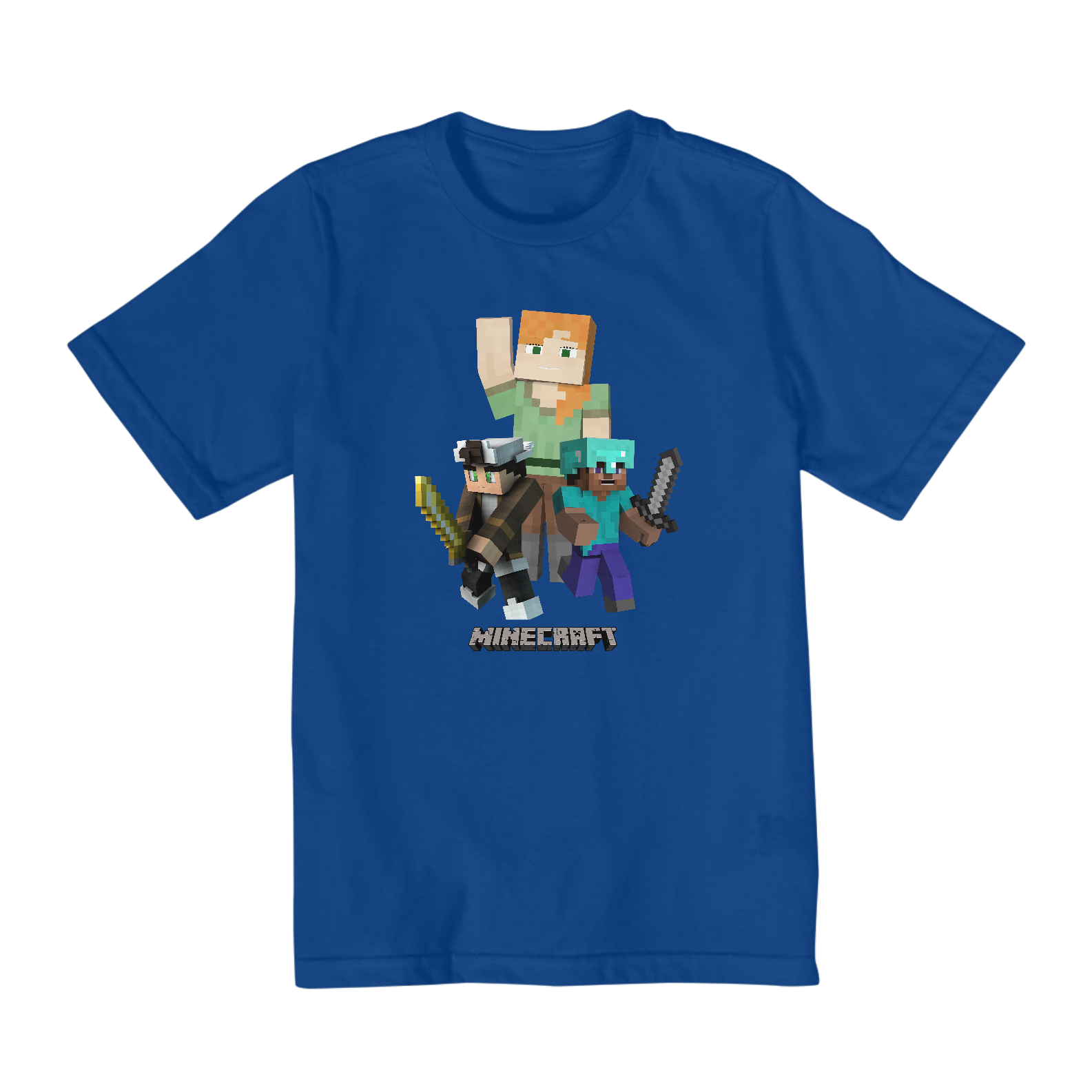 CAMISETA MINECRAFT TRIO
