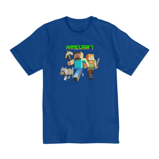 Nome do produto CAMISETA MINECRAFT STEVE ALEX