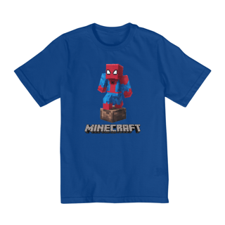 Nome do produto CAMISETA MINECRAFT SPIDERMAN