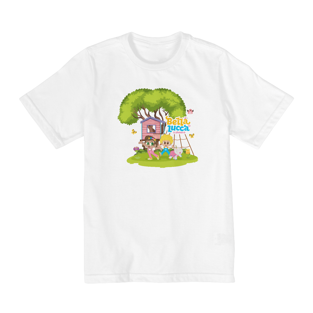 Nome do produto: CAMISETA BELLA & LUCCA PLAYGROUND