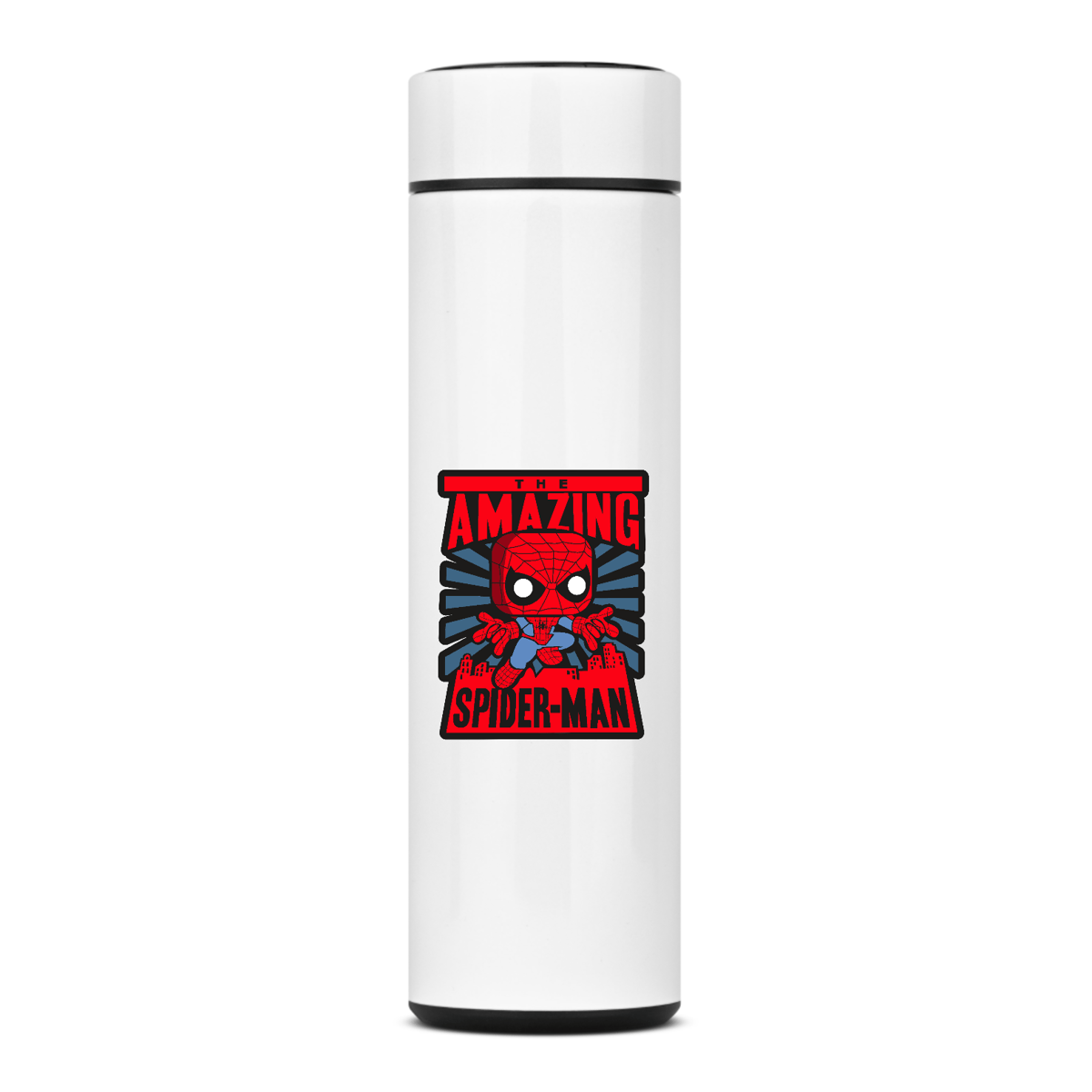 Nome do produto: GARRAFA TÉRMICA SPIDER MAN AMAZING