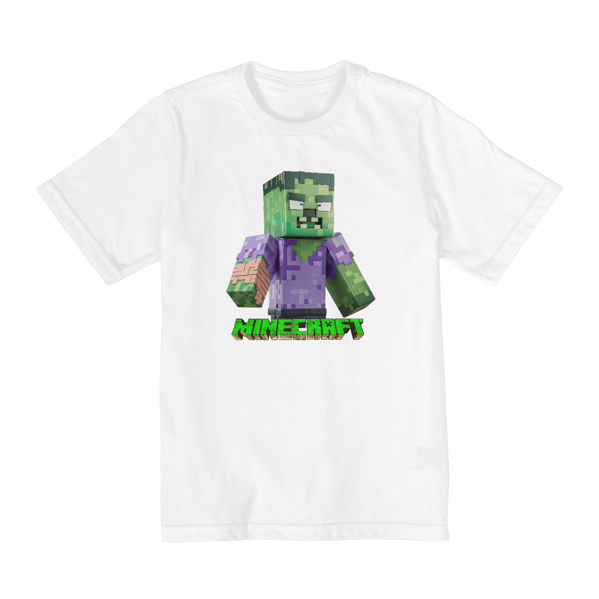 Nome do produto: CAMISETA MINECRAFT SCARY