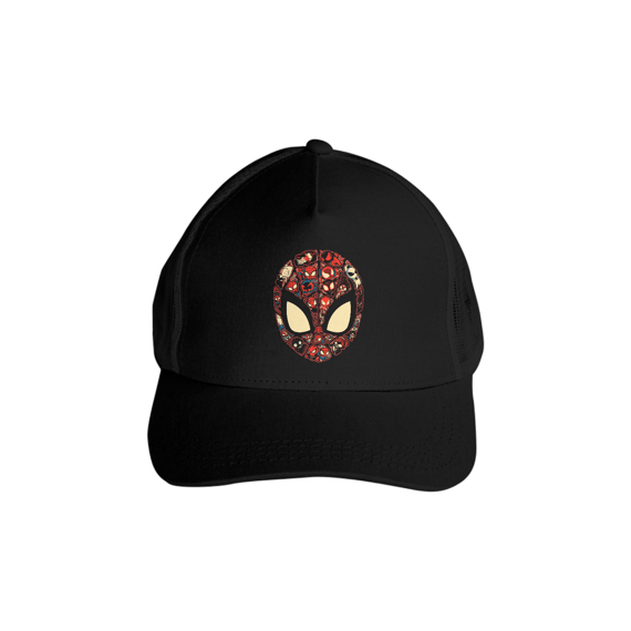 BONÉ SPIDER MAN MASK