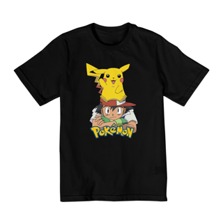 CAMISETA POKEMON ASH & PIKACHU