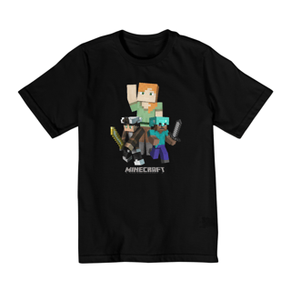 Nome do produto CAMISETA MINECRAFT TRIO
