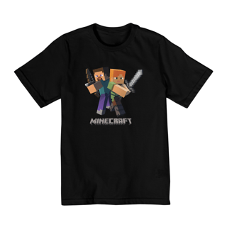 Nome do produto CAMISETA MINECRAFT DUPLA